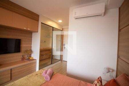 Sala / Quarto - Studio de kitnet/studio para alugar com 1 quarto, 23m² em Santo Amaro, São Paulo