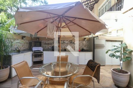 Varanda de apartamento para alugar com 2 quartos, 110m² em Jardim Três Marias, Guarujá