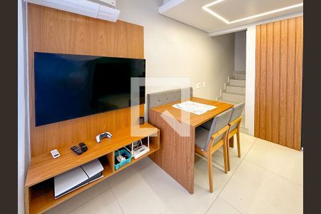 Sala de Jantar de casa de condomínio para alugar com 3 quartos, 112m² em Canasvieiras, Florianópolis