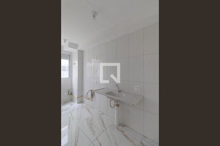 Sala/Cozinha/Área de Serviço de apartamento para alugar com 1 quarto, 41m² em Fazenda Caguaçu, São Paulo