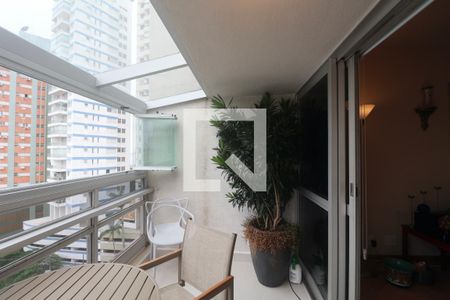 Varanda de apartamento para alugar com 3 quartos, 144m² em Vila Luis Antonio, Guarujá