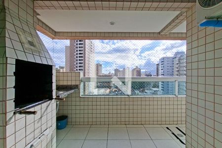 Sacada  de apartamento para alugar com 1 quarto, 53m² em Aviação, Praia Grande