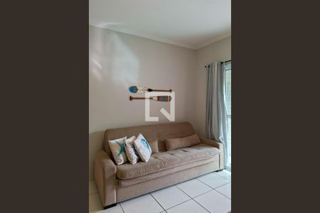 Sala de apartamento para alugar com 1 quarto, 53m² em Aviação, Praia Grande