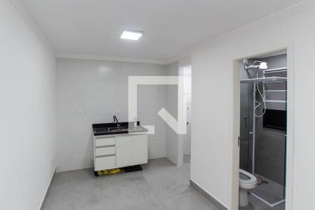 Sala e Cozinha de apartamento para alugar com 1 quarto, 40m² em Vila Maria, São Paulo