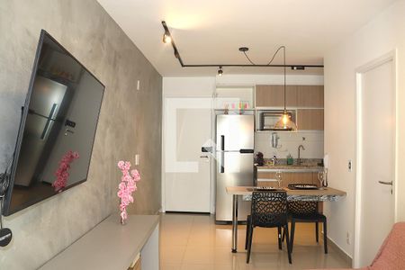 Sala de apartamento para alugar com 1 quarto, 38m² em Consolação, São Paulo