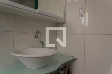 Banheiro de apartamento para alugar com 1 quarto, 69m² em Baeta Neves, São Bernardo do Campo
