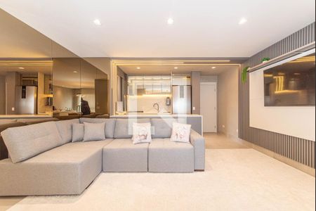 Sala - Varanda de apartamento à venda com 2 quartos, 76m² em Itaim Bibi, São Paulo