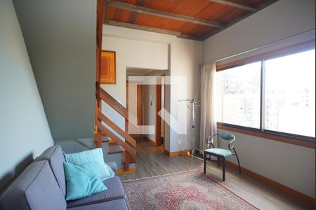 Sala de apartamento para alugar com 3 quartos, 220m² em São João, Porto Alegre