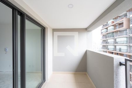 Varanda de kitnet/studio para alugar com 1 quarto, 27m² em Vila Clementino, São Paulo
