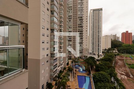 Vista da Sala de apartamento à venda com 2 quartos, 92m² em Jardim, Santo André