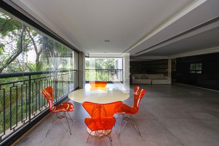 Sala de apartamento para alugar com 3 quartos, 256m² em Panamby, São Paulo