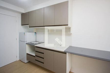 Cozinha de kitnet/studio para alugar com 1 quarto, 24m² em Itaim Bibi, São Paulo