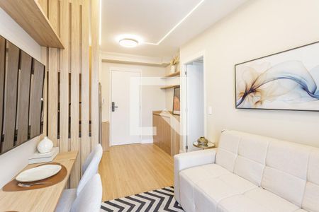 Sala de apartamento para alugar com 1 quarto, 30m² em Vila Olímpia, São Paulo