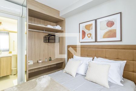 Quarto Suíte de apartamento para alugar com 1 quarto, 30m² em Vila Olímpia, São Paulo