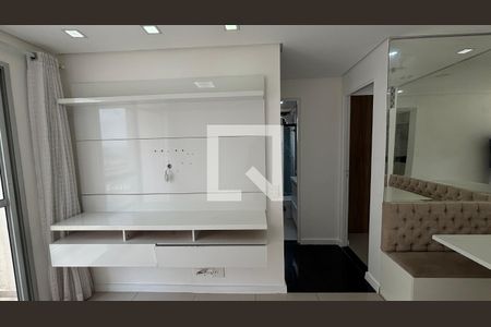 Sala - Sala de Jantar  de apartamento para alugar com 2 quartos, 47m² em Vila Homero Thon, Santo André
