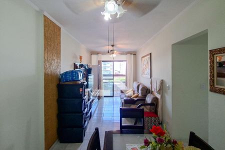 Sala de apartamento para alugar com 2 quartos, 87m² em Guilhermina, Praia Grande