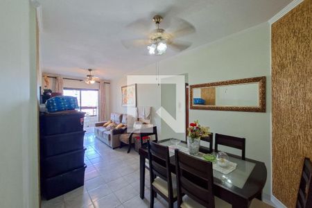 Sala de apartamento para alugar com 2 quartos, 87m² em Guilhermina, Praia Grande