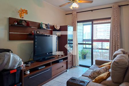 Sala de apartamento para alugar com 2 quartos, 87m² em Guilhermina, Praia Grande