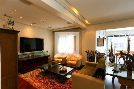 Sala de apartamento à venda com 4 quartos, 350m² em Paraíso do Morumbi, São Paulo