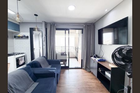 Sala de apartamento à venda com 2 quartos, 50m² em Brás, São Paulo