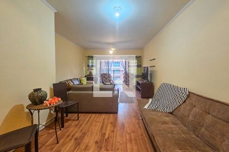 Sala de apartamento para alugar com 3 quartos, 140m² em Balneario Guarujá, Guarujá