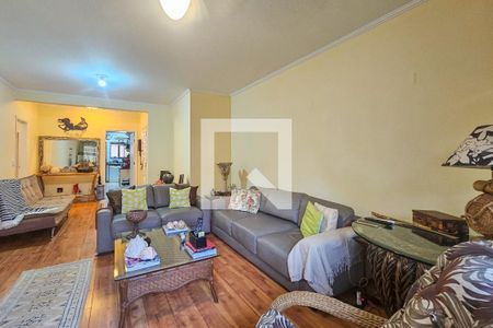 Sala de apartamento para alugar com 3 quartos, 140m² em Balneario Guarujá, Guarujá