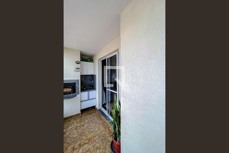 Varanda da Sala de apartamento à venda com 3 quartos, 76m² em Vila Invernada, São Paulo