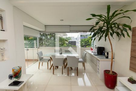 Sala de Jantar de apartamento à venda com 4 quartos, 211m² em Buritis, Belo Horizonte