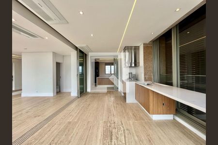 Varanda gourmet de apartamento à venda com 3 quartos, 257m² em Cambuí, Campinas