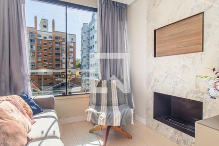 Sala  de apartamento para alugar com 3 quartos, 84m² em Menino Deus, Porto Alegre