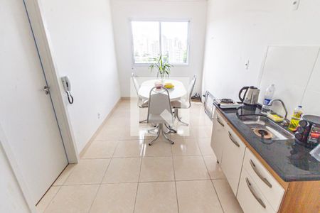 Sala/Cozinha de apartamento à venda com 1 quarto, 27m² em Belenzinho, São Paulo
