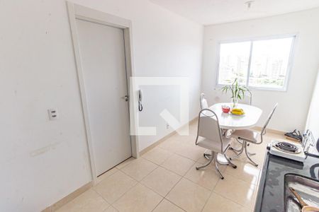 Sala/Cozinha de apartamento à venda com 1 quarto, 27m² em Belenzinho, São Paulo