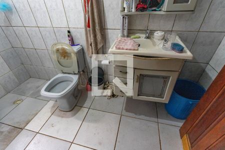 Casa 1 - banheiro da suíte  de casa à venda com 3 quartos, 11m² em Eldorado, Diadema