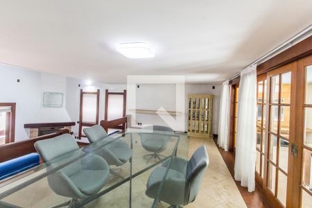 Sala  de casa de condomínio à venda com 5 quartos, 800m² em Residencial Zero (tambore), Santana de Parnaíba