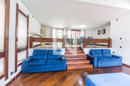 Sala  de casa de condomínio à venda com 5 quartos, 800m² em Residencial Zero (tambore), Santana de Parnaíba