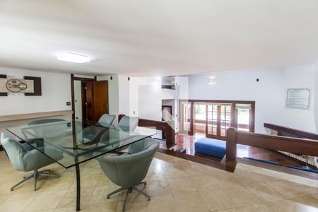 Sala  de casa de condomínio à venda com 5 quartos, 800m² em Residencial Zero (tambore), Santana de Parnaíba