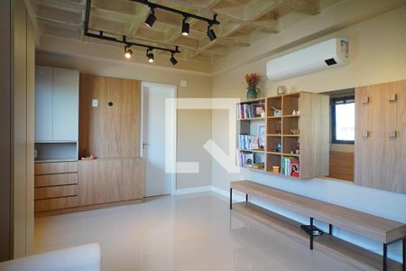 Sala _Quarto  de kitnet/studio para alugar com 1 quarto, 30m² em Farroupilha, Porto Alegre