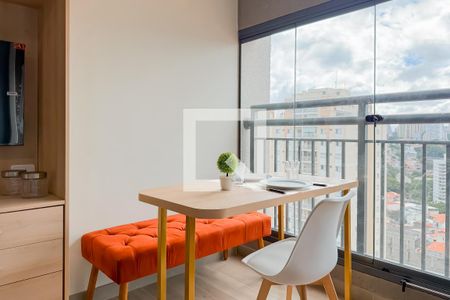 Varanda de kitnet/studio para alugar com 1 quarto, 25m² em Ipiranga, São Paulo