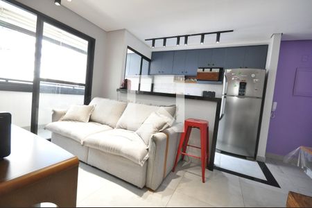 Sala de apartamento à venda com 2 quartos, 53m² em Vila Gustavo, São Paulo