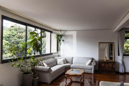 Sala  de apartamento à venda com 3 quartos, 188m² em São Bento, Belo Horizonte