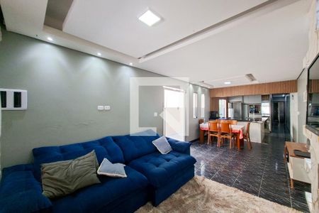 Sala de casa para alugar com 2 quartos, 150m² em Nova Mirim, Praia Grande