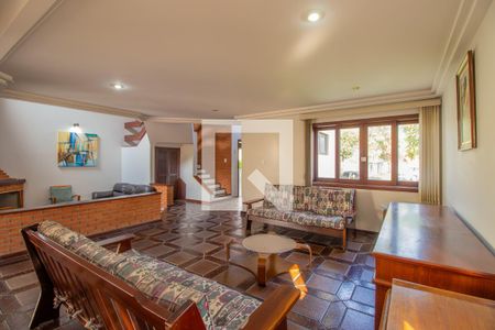 Sala de estar de casa de condomínio para alugar com 3 quartos, 377m² em Jardim Sao Paulo Ii, Cotia