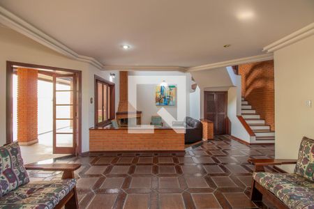 Sala de estar de casa de condomínio para alugar com 3 quartos, 377m² em Jardim Sao Paulo Ii, Cotia