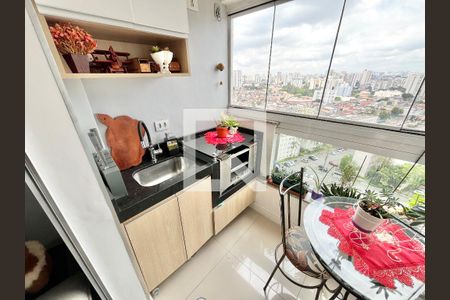 Varanda da Sala de apartamento para alugar com 2 quartos, 66m² em Lauzane Paulista, São Paulo