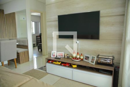 Sala de apartamento para alugar com 2 quartos, 63m² em Jardim das Acacias, São Bernardo do Campo