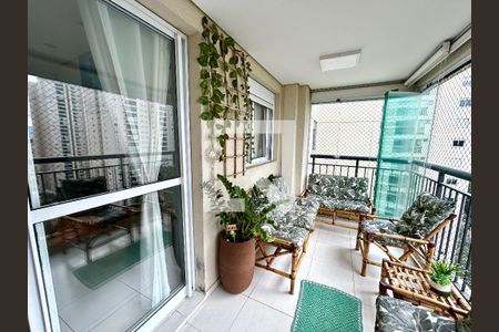 Varanda da Sala de apartamento à venda com 2 quartos, 65m² em Jardim Flor da Montanha, Guarulhos