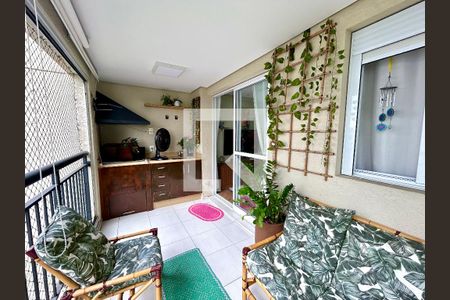 Varanda da Sala de apartamento à venda com 2 quartos, 65m² em Jardim Flor da Montanha, Guarulhos