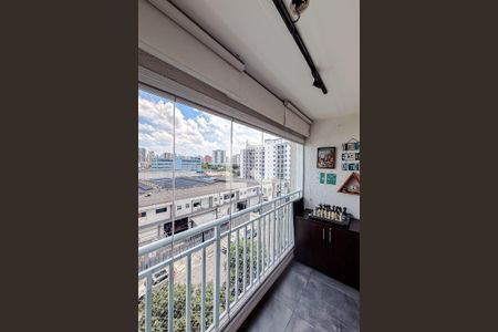 Varanda da Sala de apartamento à venda com 3 quartos, 68m² em Vila Independencia, São Paulo