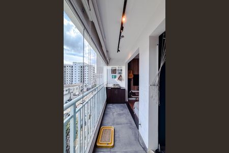 Varanda da Sala de apartamento à venda com 3 quartos, 68m² em Vila Independencia, São Paulo