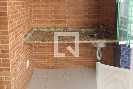 Varanda da Sala de apartamento para alugar com 3 quartos, 200m² em Gonzaga, Santos